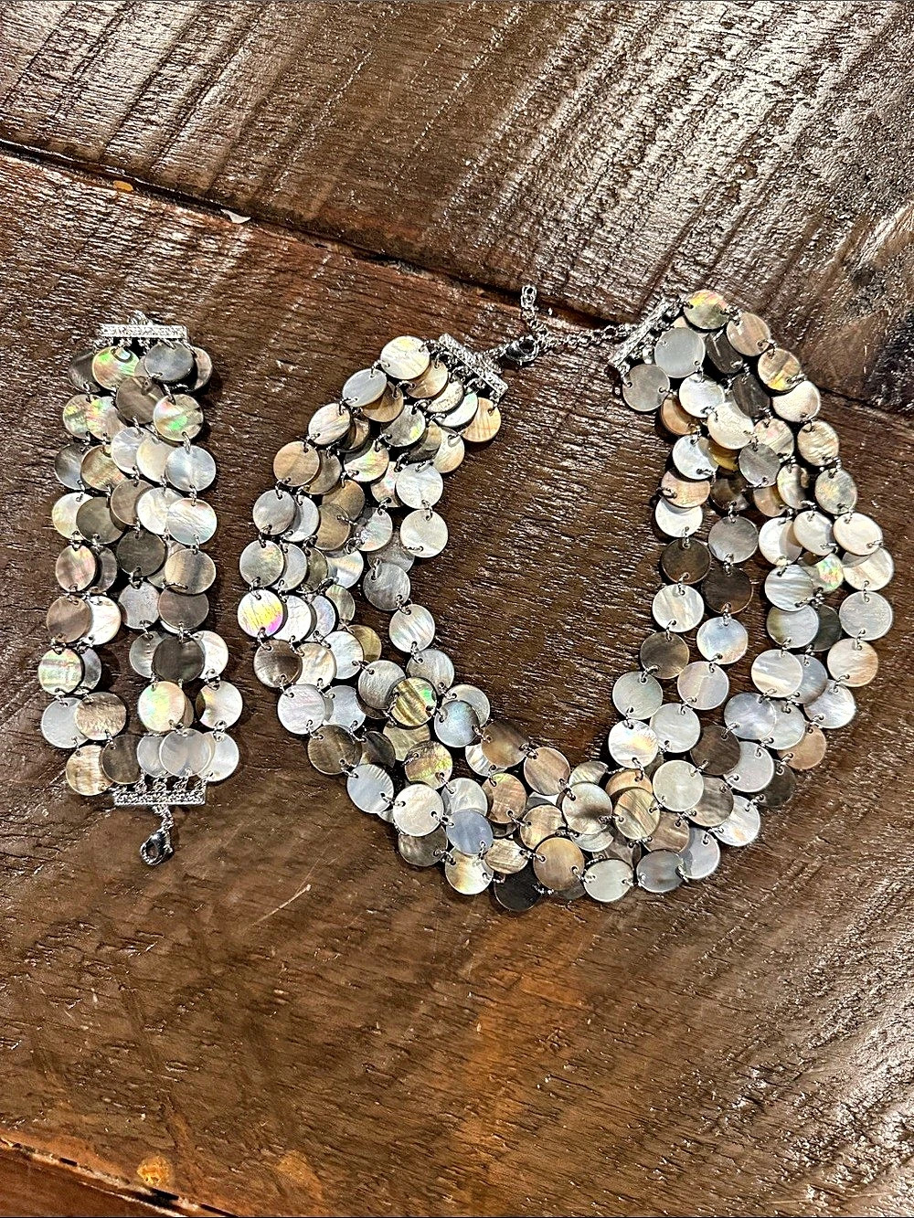lia sophia Necklace & Bracelet Set Silver